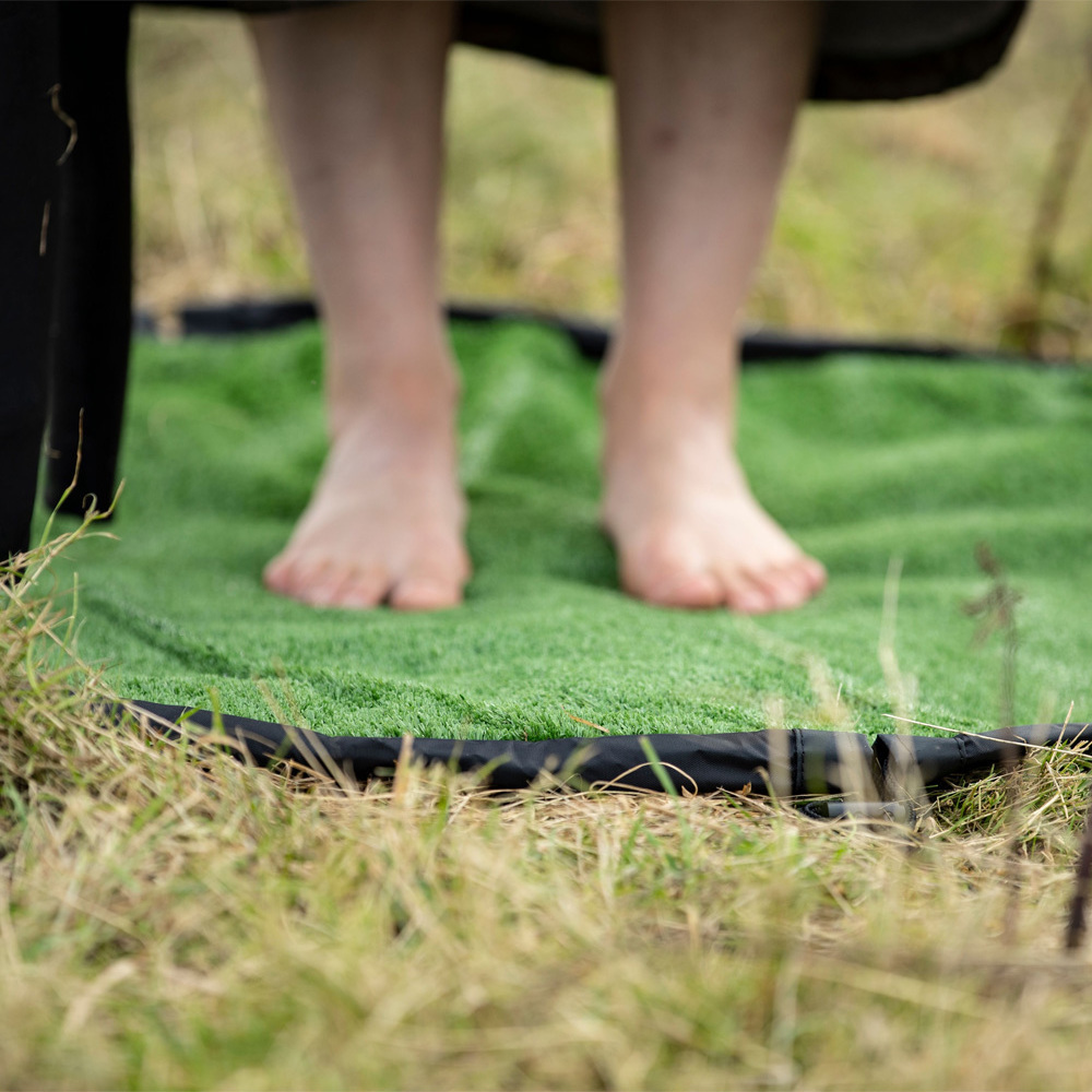 2025 Northcore Grass Waterproof Change Mat / Bag NOCOM02 - Black / Green